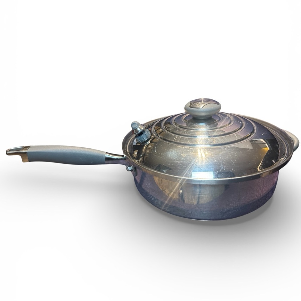 Kitchen Charm by Royal Prestige 10.5” T-304 surgical stainless steel skillet
